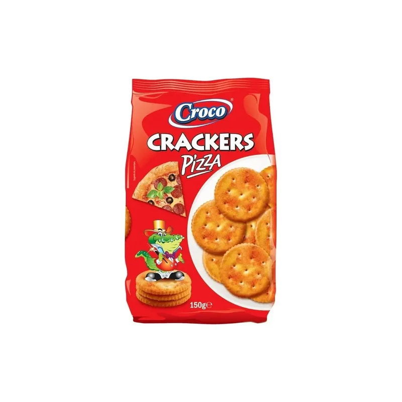 Croco Crackers Pizza, 150 g