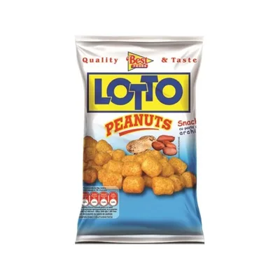 Lotto Snacks Arahide, 90 g