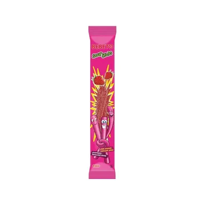 Bebeto Sour Stick Capsuni, 35 g