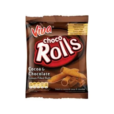 Viva Rolls Ciocolata, 100 g