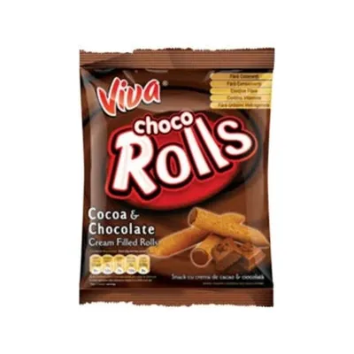 100G VIVA ROLLS CIOCOLATA