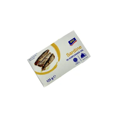 Aro Sardine Ulei Vegetal, 125 g