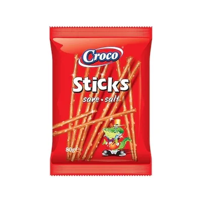 Croco Sticks Sare, 80 g