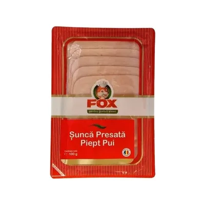 Fox Sunca Presata Pui Feliata, 100 g