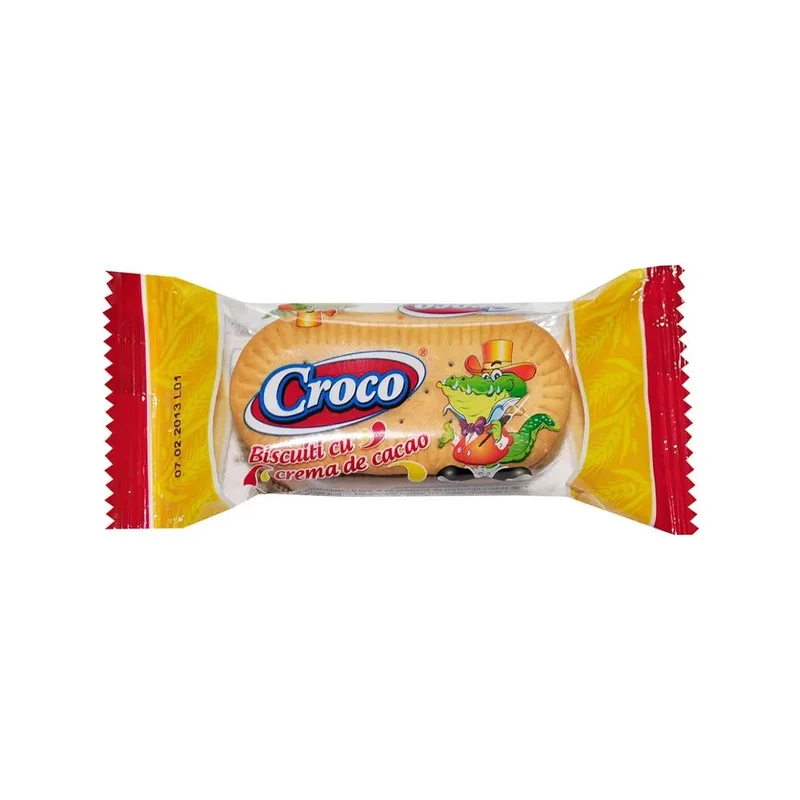 Croco Biscuiti Cr Cacao, 25 g