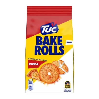 80G TUC BAKE ROLLS PIZZA