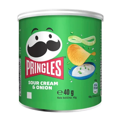 Pringles Smantana Ceapa, 40 g