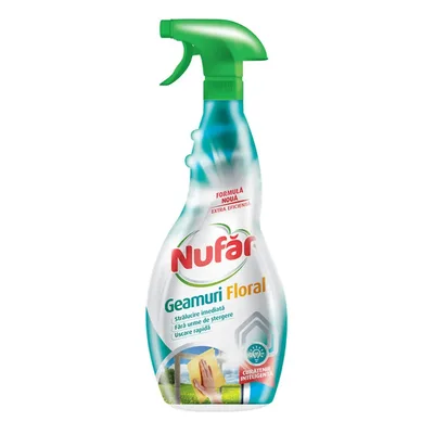Nufar Detergent Geamuri, 500 ml