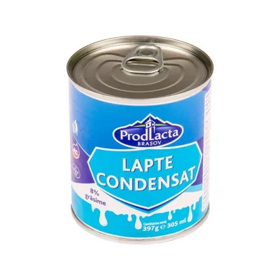 Prodlacta Lapte Conden 8%, 397 g