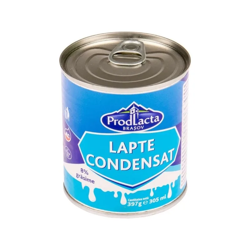 Prodlacta Lapte Conden 8%, 397 g
