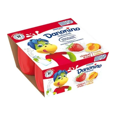 Danonino Caise si Capsuni, 4 x 50 g