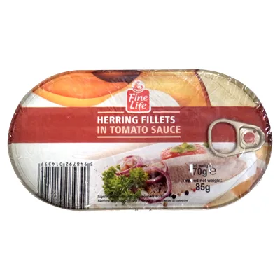 Fl Hering File Sos Tomat, 170 g