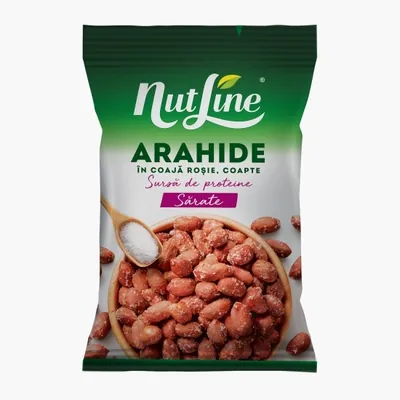 145G NUTLINE ALUNE IN COAJA ROSIE CU SARE