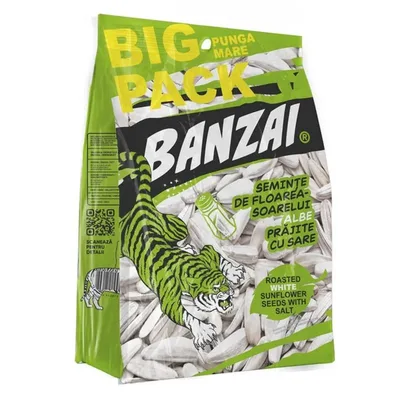 Banzai Seminte Albe Sare, 120 g