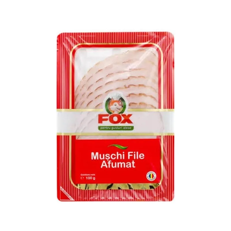 Fox Muschi File Afumat Feliat, 100 g