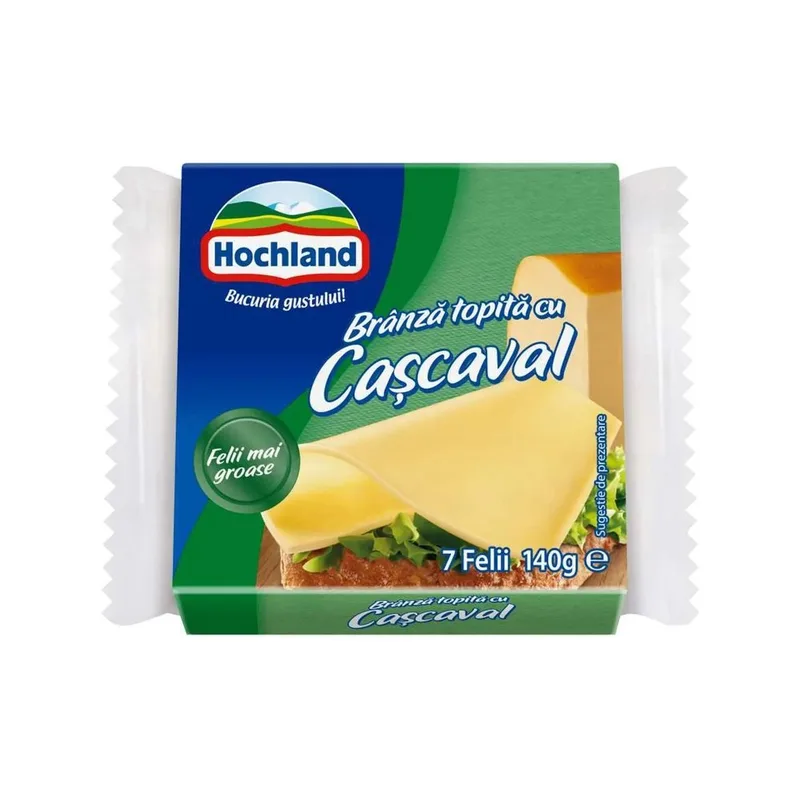Hochland Branza Topita Fel Cascaval, 140 g