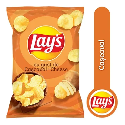Lay S Chips Cascaval, 125 g