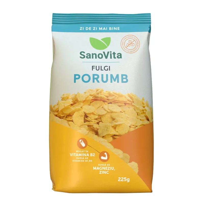 Sano Fulgi Porumb fara Za, 225 g