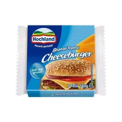 Hochland Branza Topita Fel Cheeseburger, 140 g