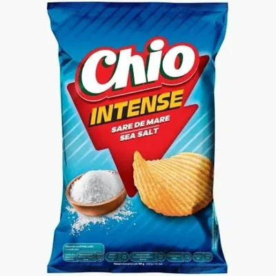 Chio Chips Intense Sare de Mare, 120 g