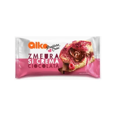 Alka Prajitura Casei Zmeura, 55 g