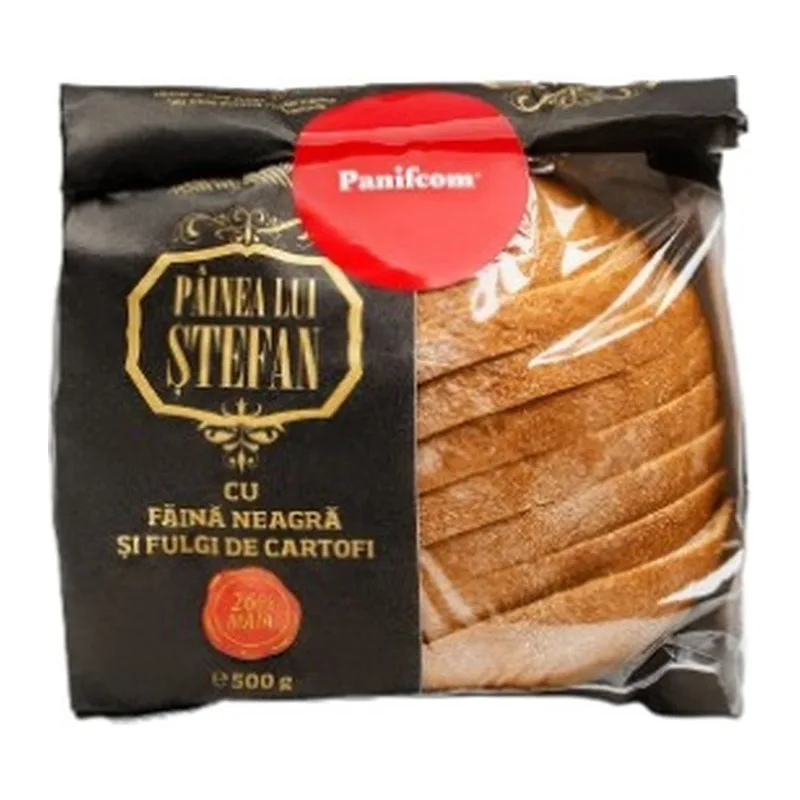 Panifcom Painea Lui Stefan Neagra, 500 g