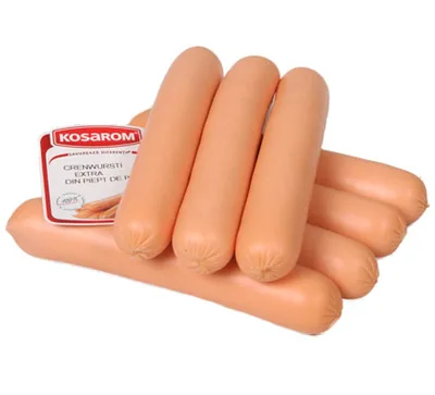 Kosarom Crenwursti cu Pui Extra, 250 g