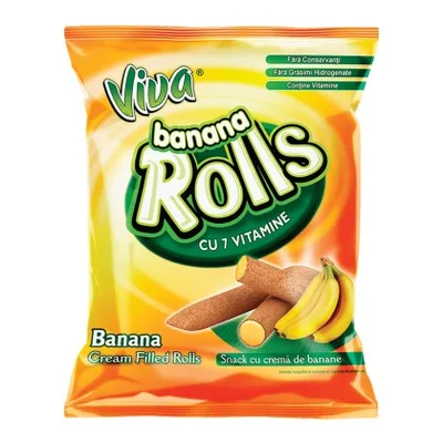 Viva Rolls Banane, 100 g
