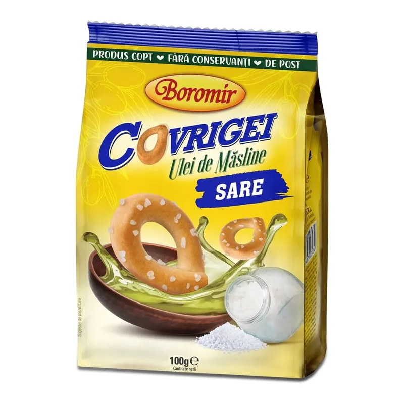 Boromir Covrigei Ulei Masline+sare, 100 g