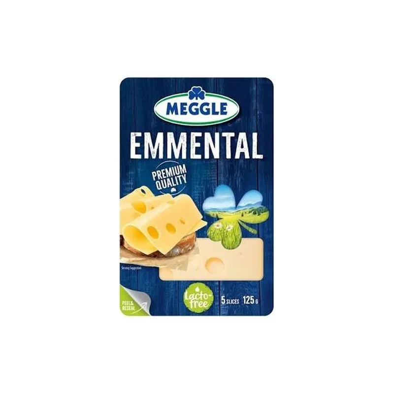 Meggle Emental Felii, 125 g