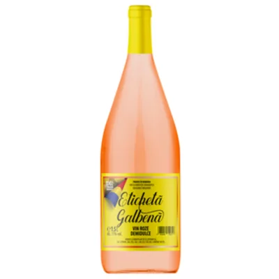 Cotnari Vin Eticheta Galbena Rose Dd, 1,5 l