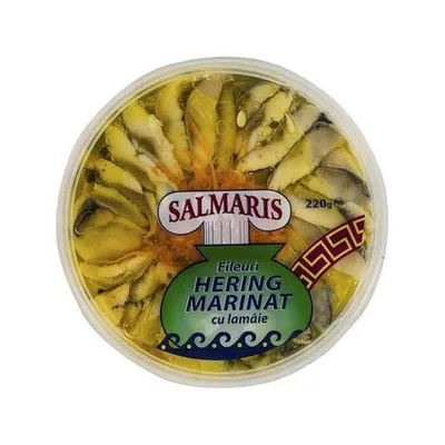 Salmaris File Hering Marinat cu Lamaie, 220 g