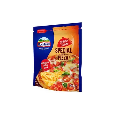 Delicii Calde Branza Rasa Ptr Pizza, 150 g