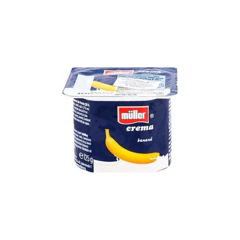 Muller Crema Iaurt de Banane, 125 g
