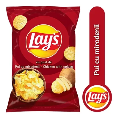 Lay S Chips Pui cu Mirodenii, 60 g
