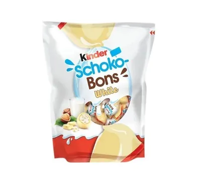 200G KINDER SCHOCO BONS WHITE (T200X18)