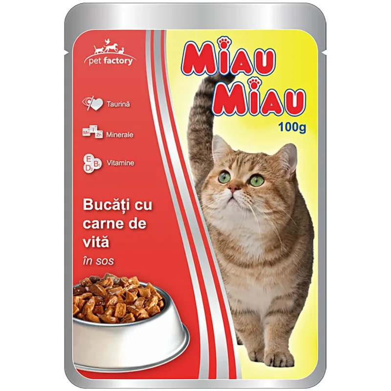 Miau Miau Vita Plic, 100 g