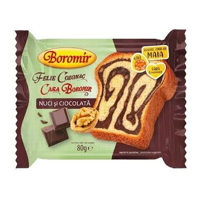 Boromir Felie Coz Nuci Cio, 80 g