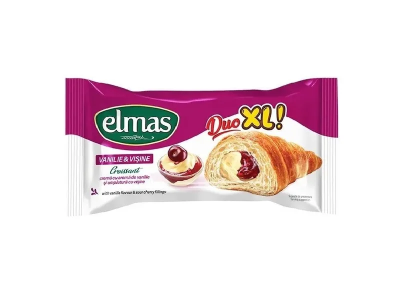 Elmas Croissant Vanilie-Visine, 80 g