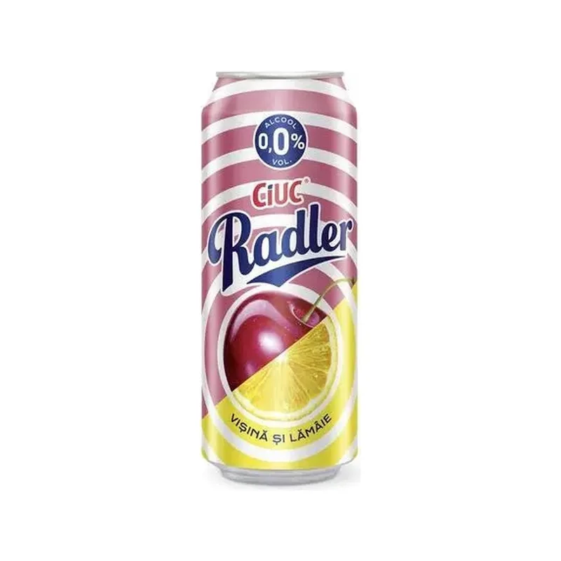 Ciuc Radler Vis Lam 0% Dz, 500 ml