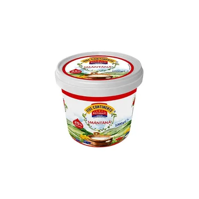 Five Continents Smantana 25%, 1000 g
