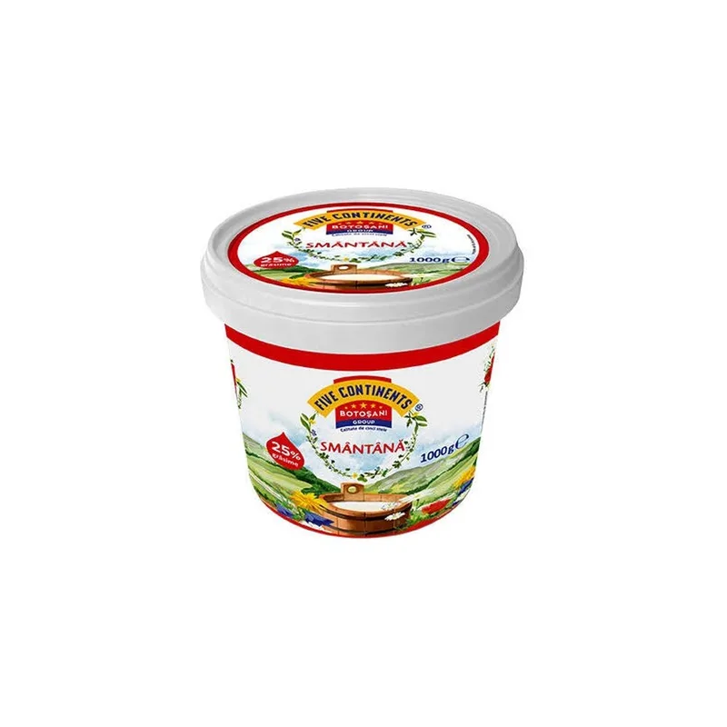 Five Continents Smantana 25%, 1000 g