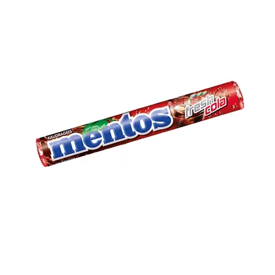 Mentos Drajeu Gumat Cola, 37,5 g