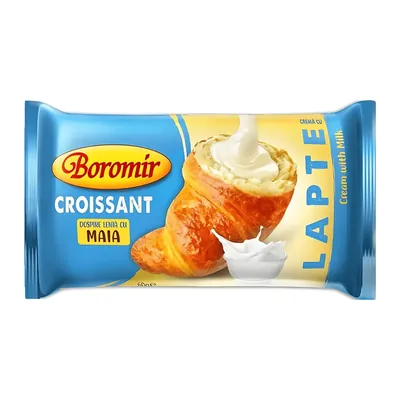 60G BOROMIR CROISSANT CACAO LAPTE