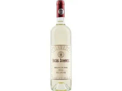 0.75L BECIUL DOMNESC RIESLING DE RHIN DEMISEC SGR