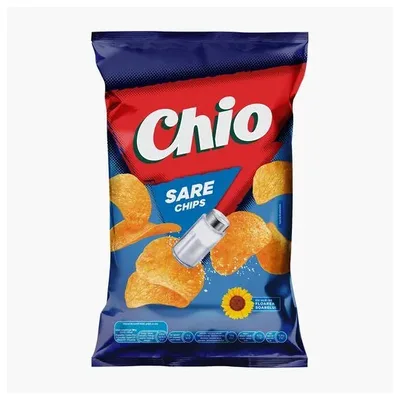 Chio Chips Sare, 125 g