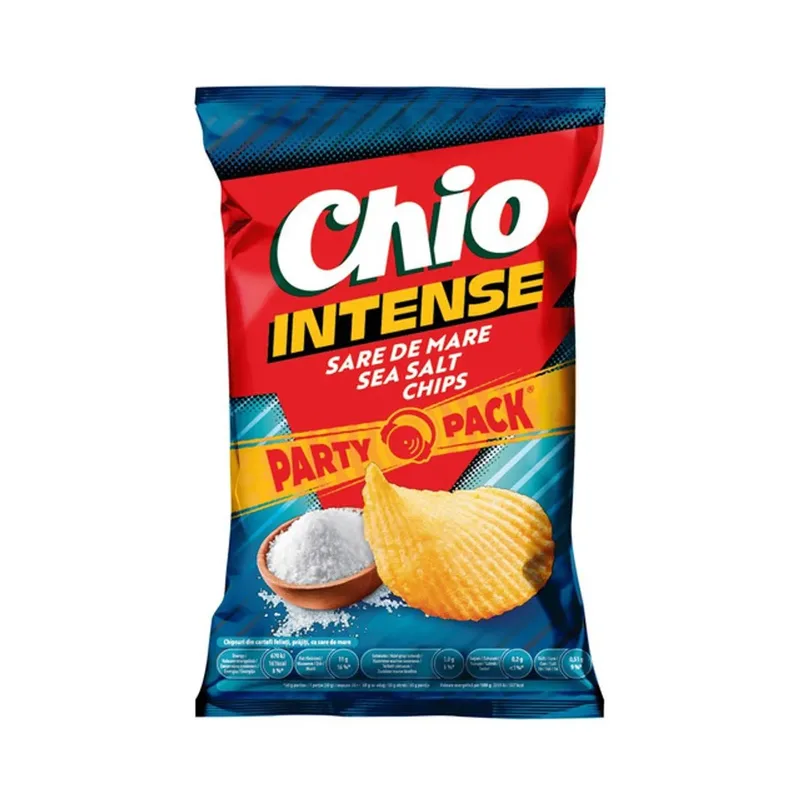 Chio Chips Party Pack Sare de Mare, 160 g