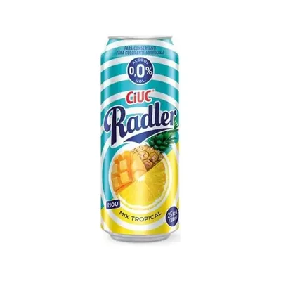 Ciuc Radler Mix Tropical 0% Dz, 500 ml