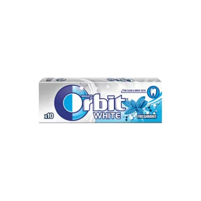 Orbit White Fresh Mint, 14 g