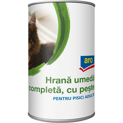 Aro Conserva pt Pisica cu Peste, 415 g